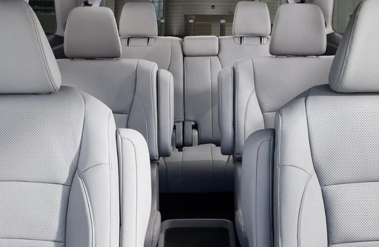 Front to Rear View of 2021 Honda Pilot Interior