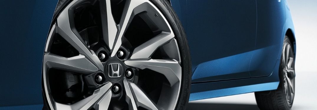 Close Up of 2020 Honda Civic Sedan Wheel and Tire