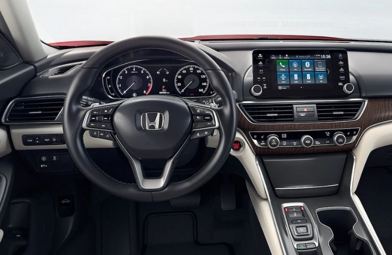 2021 Honda Accord Steering Wheel and Dashboard