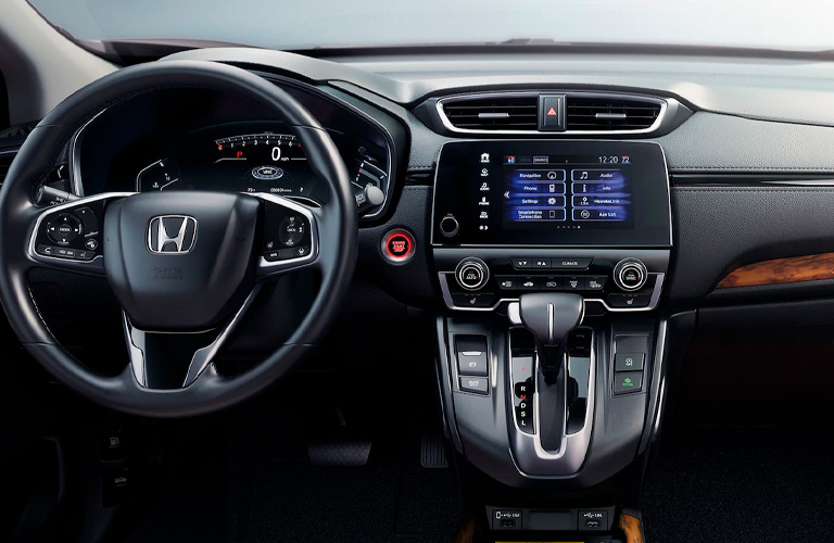 2021 Honda CR-V Steering Wheel and Center Console