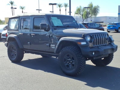 2018 Jeep Wrangler Unlimited Sport