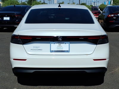 2025 Honda Accord Sedan SE