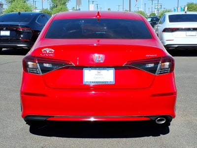 2022 Honda Civic Sedan Sport