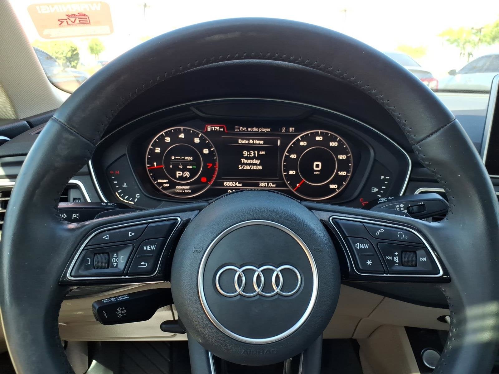 2019 Audi A4 Premium Plus