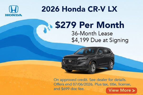 2026 Honda CR-V LX Lease offer Mobile