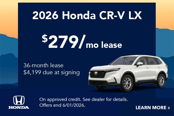 2026 Honda CR-V LX Special Mobile
